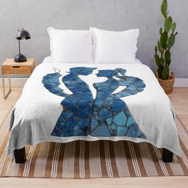 Item preview, Lapis Mosaic Couple – Artistic Love Connection designed and sold by LoveMatchShop.
