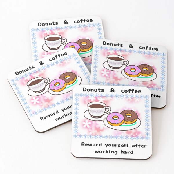 Item preview, ドーナツとコーヒー designed and sold by のりまきさんの雑貨屋.