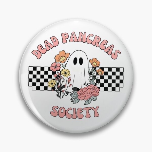 Item preview, Dead Pancreas Society Funny Ghost Diabetes Awareness T-Shirt designed and sold by ChockletBoy.