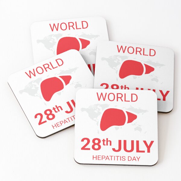 Item preview, World Hepatitis Day Abstract Liver Awareness Design designed and sold by paolboa.