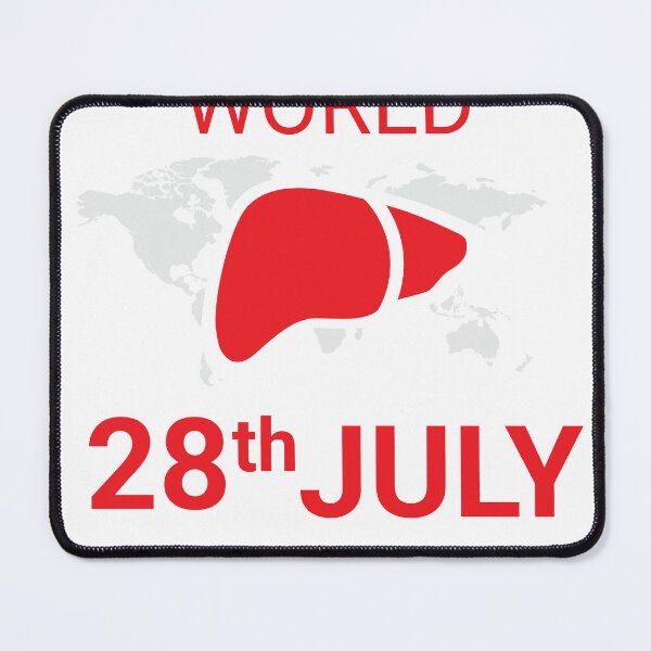 Item preview, World Hepatitis Day Abstract Liver Awareness Design designed and sold by paolboa.