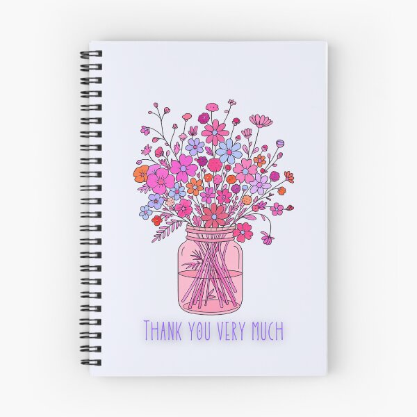 Item preview, Thank you with flowers designed and sold by KoKoJun.