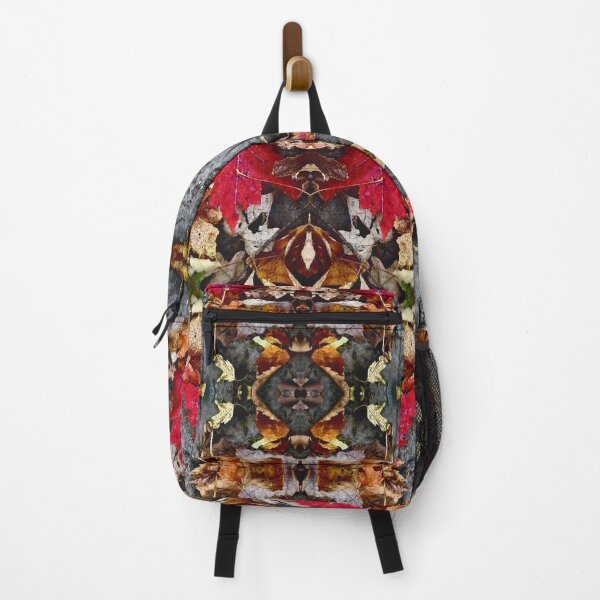 Item preview, Sacred Geometry Autumn Totem – Psychedelic Leaf Mandala designed and sold by aadventures.
