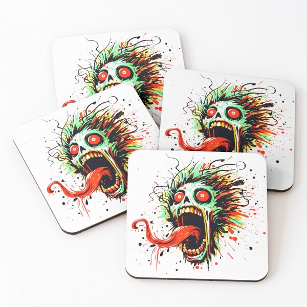 Item preview, Awk! Ock! BOOM! designed and sold by HORRORCORE HALL.