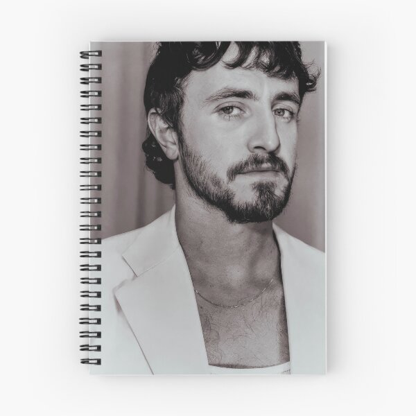 Item preview, Irish Actor Black and White Paul Mescal Face Card designed and sold by IntrovertGifts.