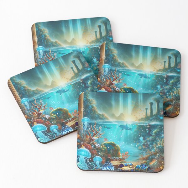 Item preview, Beneath the Waves – A Magical Ocean Dream designed and sold by DadimLovesPunky.