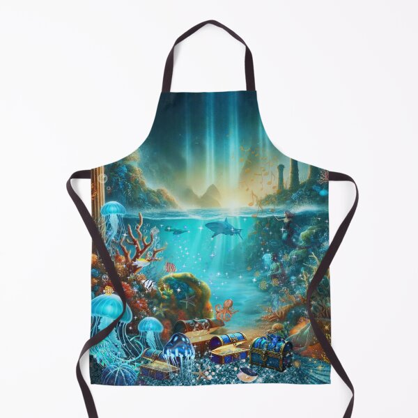 Item preview, Beneath the Waves – A Magical Ocean Dream designed and sold by DadimLovesPunky.