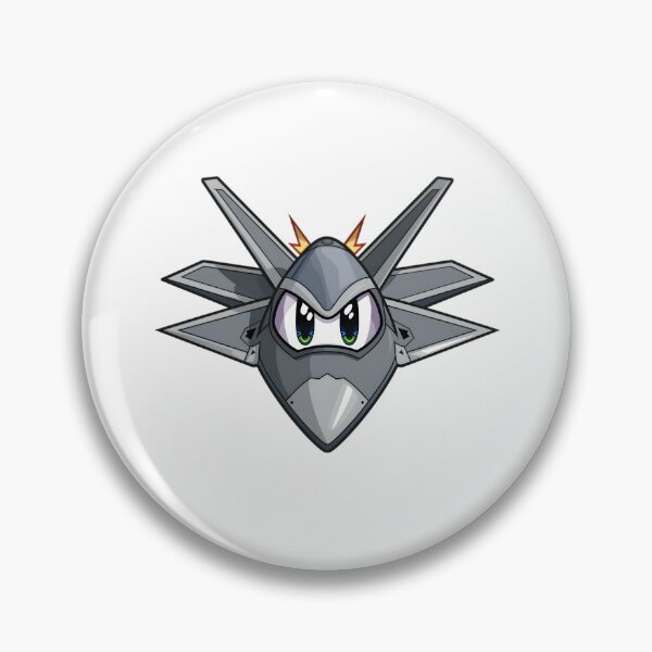 Item preview, Kawaii Fighter Jet Face designed and sold by Jackflash2023.