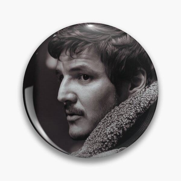 Item preview, Pedro Pascal Profile Black and White Zaddy Daddy Photoshoot designed and sold by IntrovertGifts.