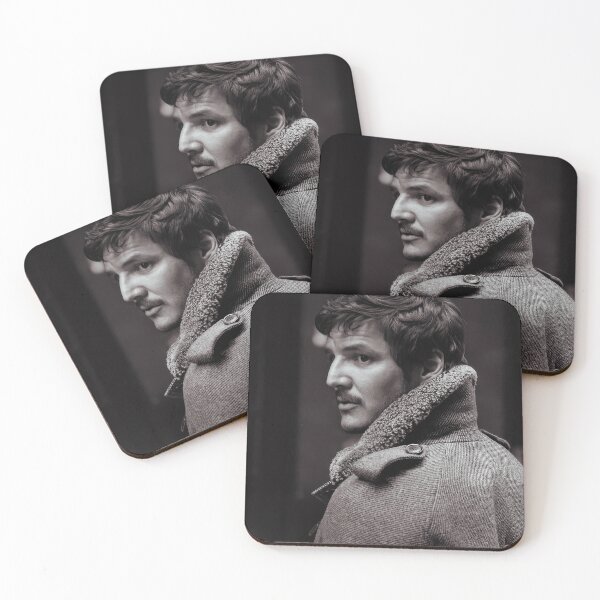 Item preview, Pedro Pascal Profile Black and White Zaddy Daddy Photoshoot designed and sold by IntrovertGifts.
