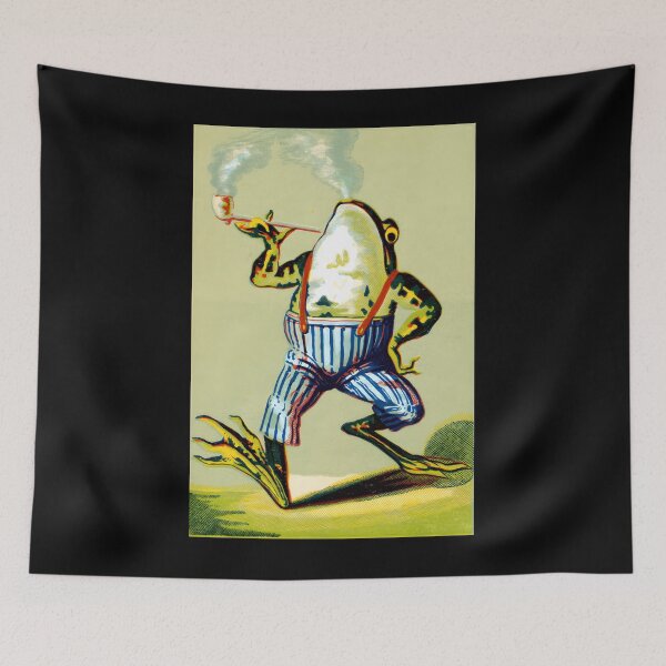 Item preview, Pipe Smoking Frog designed and sold by VictorAlvesDias.
