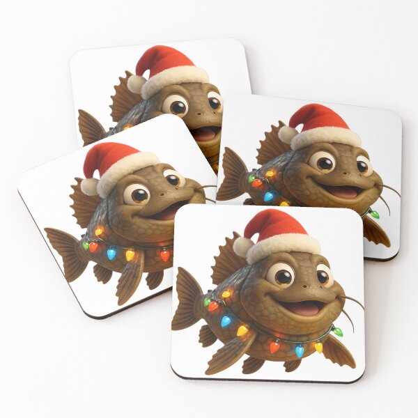 Item preview, Christmas Armored Catfish designed and sold by Sillytoe.