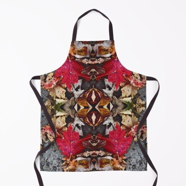 Item preview, Sacred Geometry Autumn Guardian – Psychedelic Leaf Pattern designed and sold by aadventures.