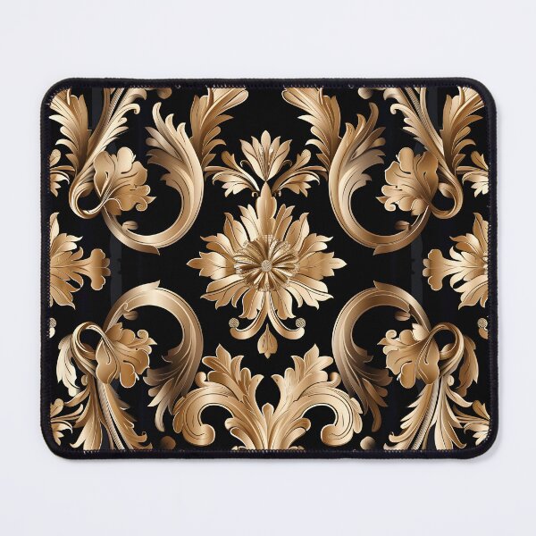 Item preview, Baroque Gold Floral Ornament Pattern designed and sold by Jackflash2023.