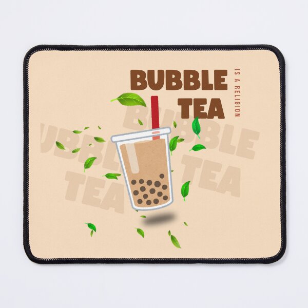 Item preview, Bubble Tea Is A Religion – Boba Milk Tea with Tea Leaves designed and sold by liveinbeauty.