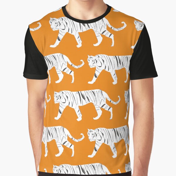 Tiger Print Graphic T-Shirt