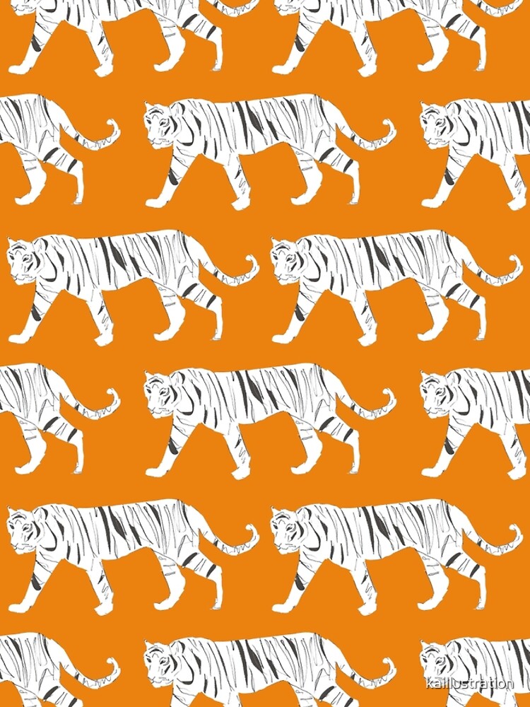 Tiger Print by kaillustration