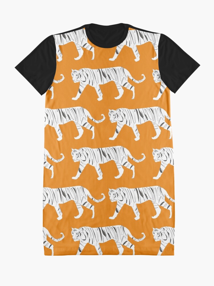 Alternate view of Tiger Print Graphic T-Shirt Dress