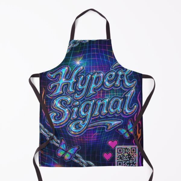 Artikelvorschau, Hyper Signal – Neon Y2K Chrome entworfen und verkauft von Savannarojas.