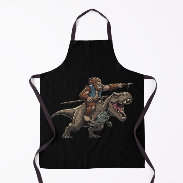 Item preview, Bigfoot Riding Dinosaur – Legendary Ride designed and sold by FelixnRobinus.
