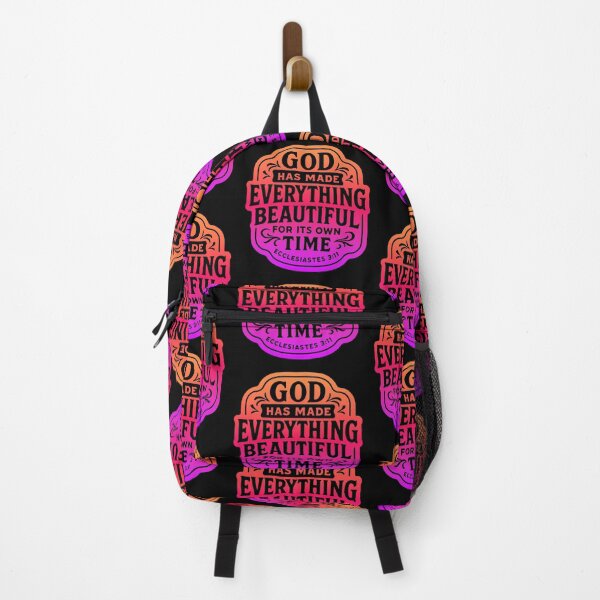 Item preview, Ecclesiastes 3:11 God Has Made Everything Beautiful For Its Own Time designed and sold by plushism.