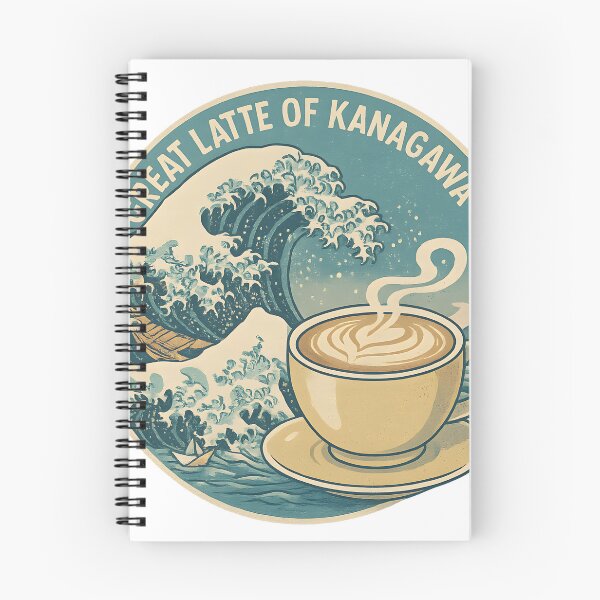 Item preview, Great Latte of Kanagawa designed and sold by F1FUNSHOP.