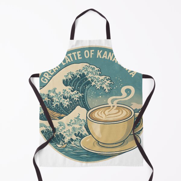 Item preview, Great Latte of Kanagawa designed and sold by F1FUNSHOP.