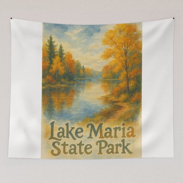 Item preview, Lake Maria State Park Autumn Landscape, Minnesota designed and sold by Places On Earth.