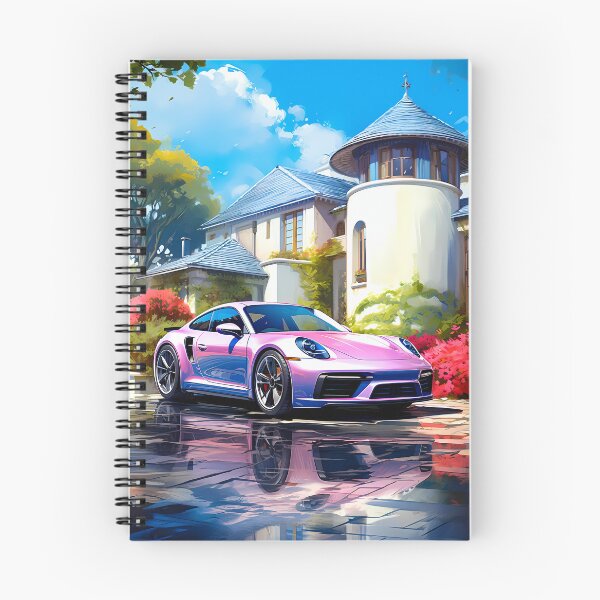 Item preview, Sports Coupe Displayed At Luxury Villa With Vibrant Garden designed and sold by RevUpDesign.