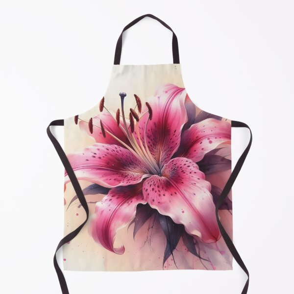 Artikelvorschau, Rosa Lilienblüte entworfen und verkauft von GraphicsClub.