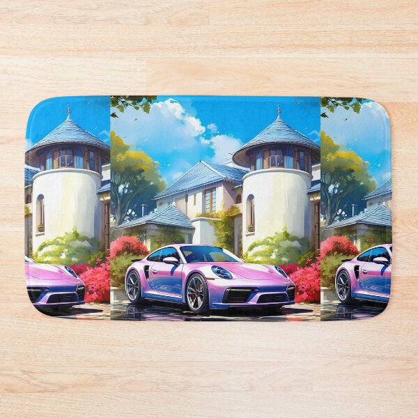 Item preview, Sports Coupe Displayed At Luxury Villa With Vibrant Garden designed and sold by RevUpDesign.