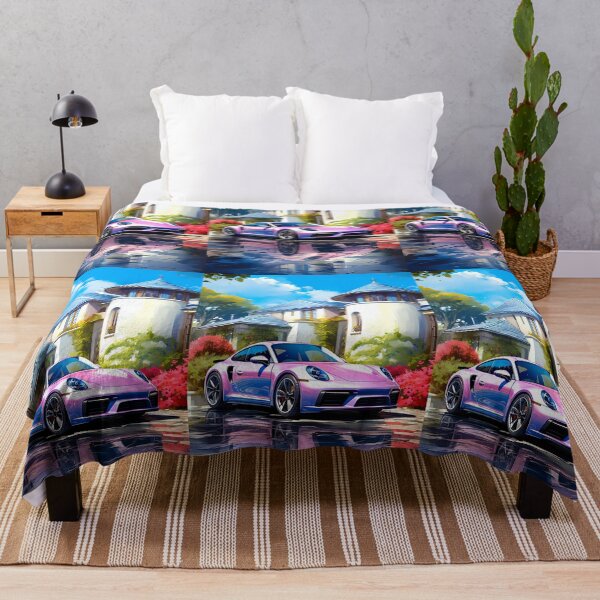 Item preview, Sports Coupe Displayed At Luxury Villa With Vibrant Garden designed and sold by RevUpDesign.