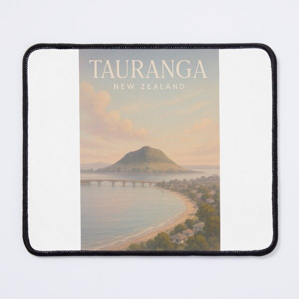Item preview, Tauranga Coastline and Mount Maunganui, New Zealand designed and sold by Places On Earth.