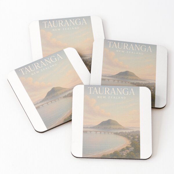 Item preview, Tauranga Coastline and Mount Maunganui, New Zealand designed and sold by Places On Earth.