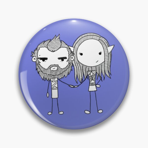 Item preview, Stick Naera x Lucanis designed and sold by Blackwallmytinyhusband.