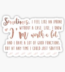 Pegatina Mean Girls - iphone sin estuche