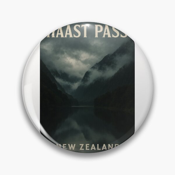 Item preview, Haast Pass Mountain Mist, South Island New Zealand designed and sold by Places On Earth.