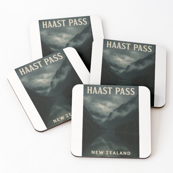 Item preview, Haast Pass Mountain Mist, South Island New Zealand designed and sold by Places On Earth.