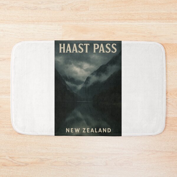 Item preview, Haast Pass Mountain Mist, South Island New Zealand designed and sold by Places On Earth.