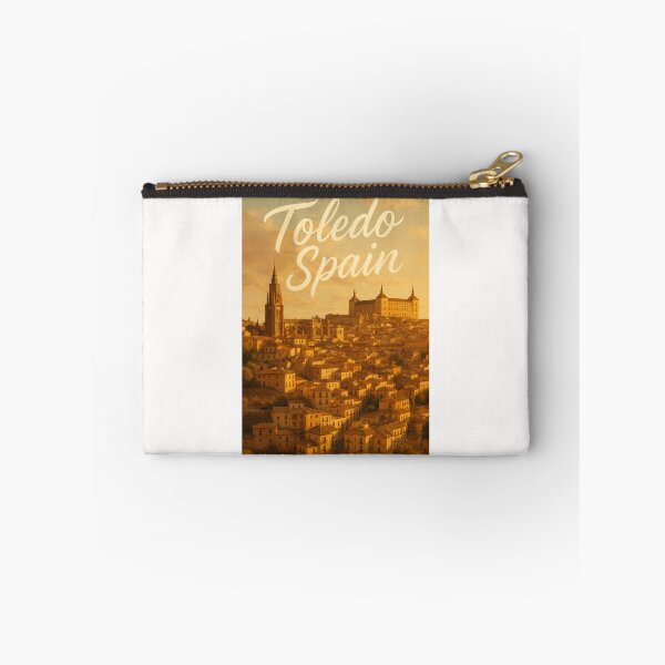 Item preview, Toledo Skyline at Dusk, Castilla-La Mancha Spain designed and sold by Places On Earth.