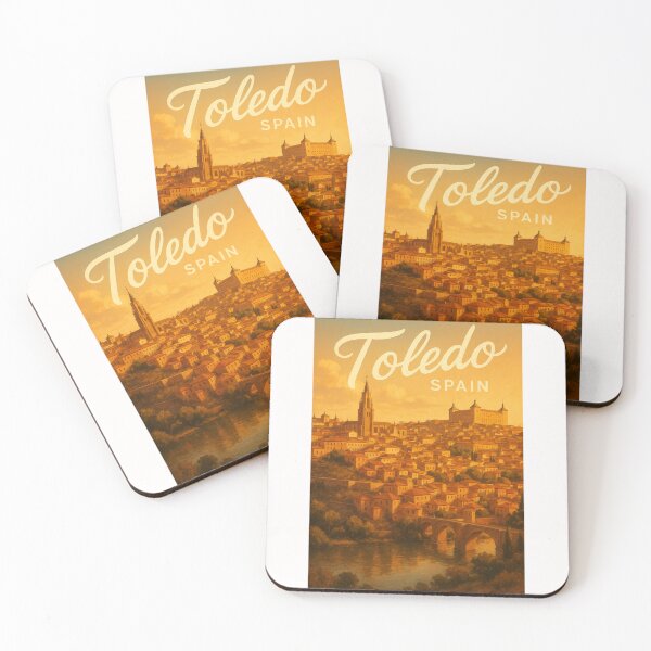 Item preview, Toledo and Tagus River View, Castilla-La Mancha Spain designed and sold by Places On Earth.