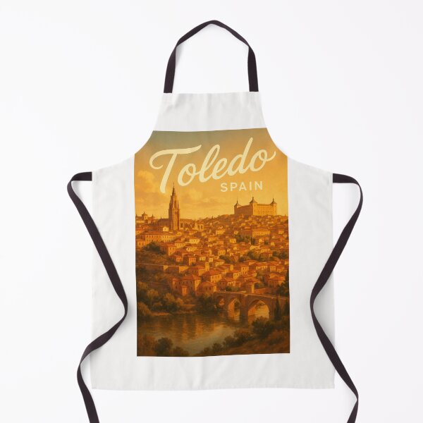 Item preview, Toledo and Tagus River View, Castilla-La Mancha Spain designed and sold by Places On Earth.