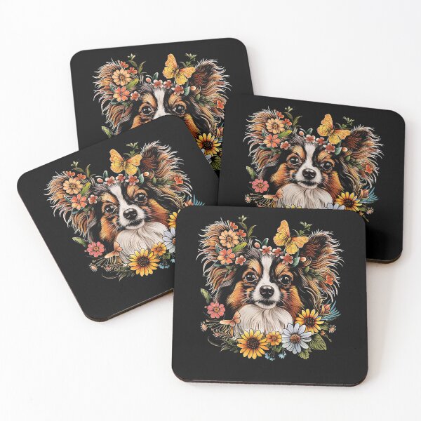 Item preview, Funny Papillon Floral Colorful Mom Dad Kids designed and sold by rafaeltto.
