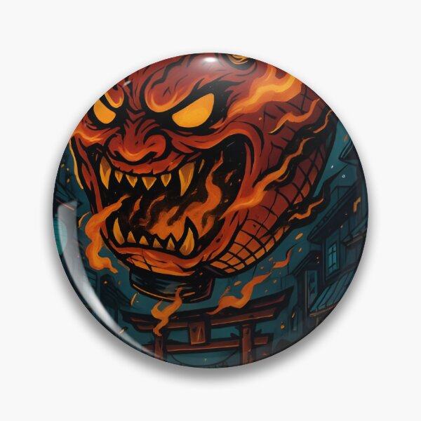 Item preview, Paper Lantern Demon (提灯鬼) – Japanese Urban Yokai Graffiti Art designed and sold by Snackwear Apparel.