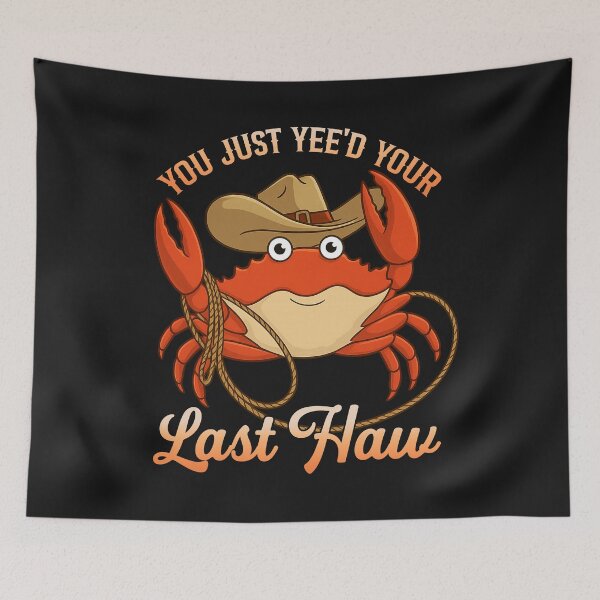 Item preview, Cowboy Crab Funny Western T-Shirt designed and sold by TinaMDedrick.