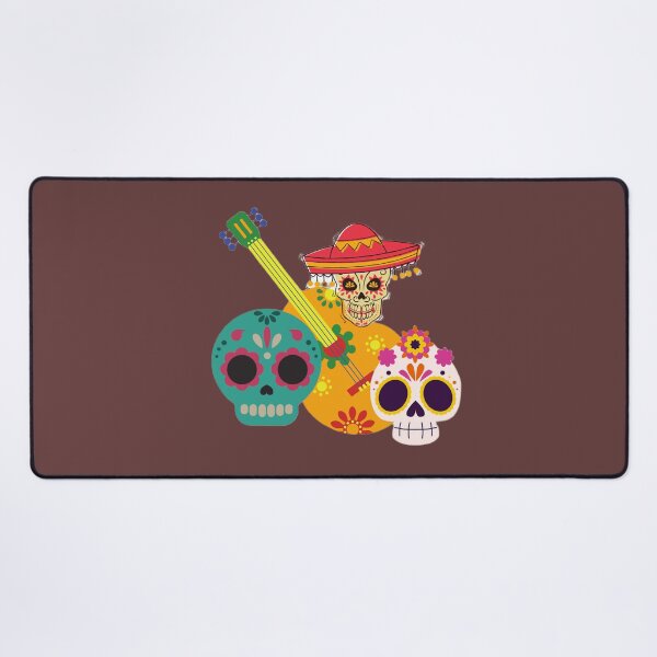 Item preview, Colorful Sugar Skull Fiesta – Halloween & Day of the Dead Vibes designed and sold by Studio Yvonne .
