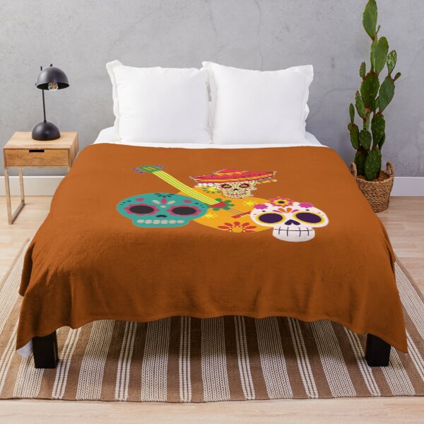 Item preview, Colorful Sugar Skull Fiesta – Halloween & Day of the Dead Vibes designed and sold by Studio Yvonne .
