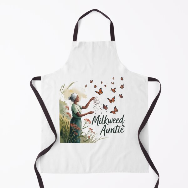 Item preview, Milkweed Auntie • Monarch Seed Spreader Art designed and sold by Blok45.