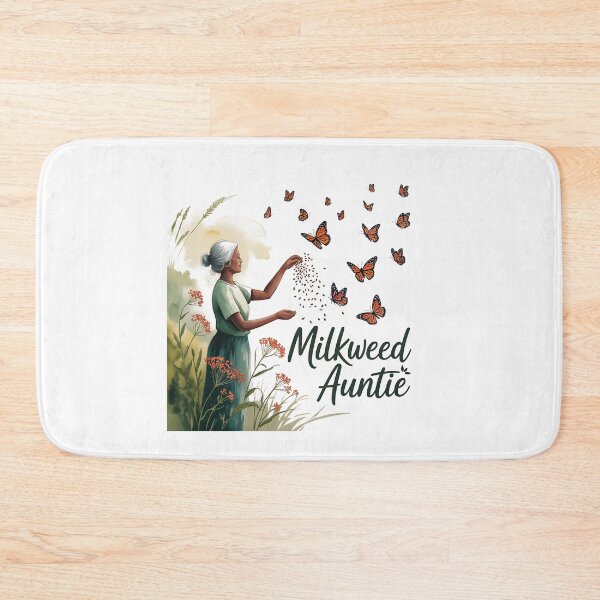 Item preview, Milkweed Auntie • Monarch Seed Spreader Art designed and sold by Blok45.