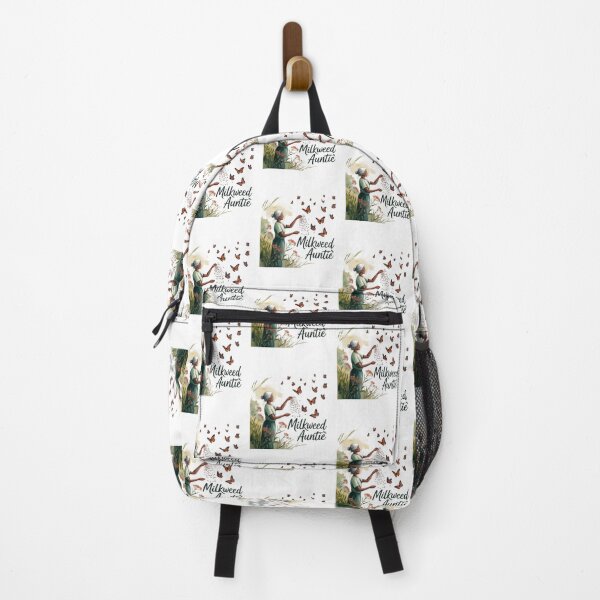 Item preview, Milkweed Auntie • Monarch Seed Spreader Art designed and sold by Blok45.